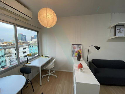 รูปภาพ 🎊 For Rent Condo A SPACE ASOKE-RATCHADA Building C, Floor 6,Studio, Room size 35 sqm