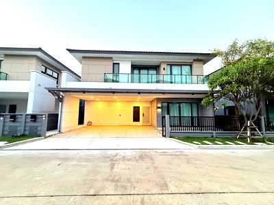 Houses for rent Rangsit-Nakhon Nayok Road : WS6984 🏡 Brand new house, Centro Phahonyothin – Vibhavadi 3, near Paolo Rangsit Hospital (only 1.7 km away). Only 45,000 baht/month.