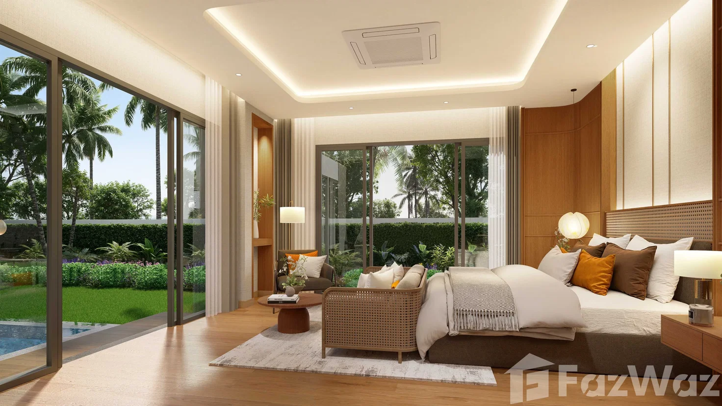 รูป ขาย วิลล่า 4 ห้องนอน ในโครงการ เวอร์ดาน่า พูล วิลล่า 6155667 - รูปที่ 8/13