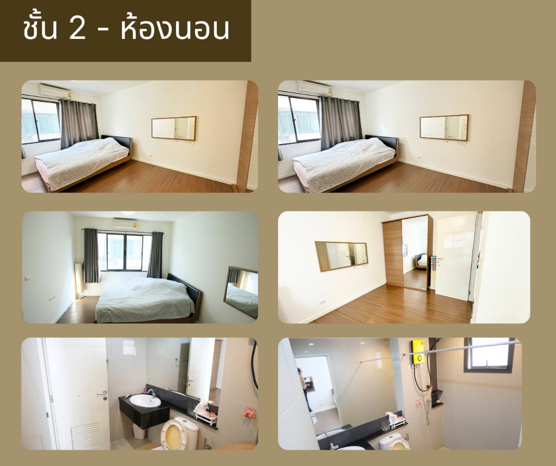 รูป ขายด่วนทาวน์โฮม 3 ชั้นโครงการทาวน์ อเวนิว เมิร์จ รัตนาธิเบศร์ เจ้าของขายเอง - รูปที่ 4/6
