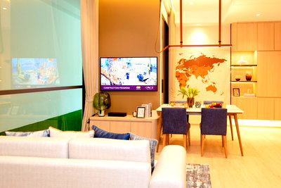 ขายคอนโด : 1Bedroom 34.30 Sq.m 𝐎𝐍𝐂𝐄 𝐖𝐎𝐍𝐆𝐀𝐌𝐀𝐓 A Super-Luxury Freehold development in the prime Wongamat – North Pattaya location.