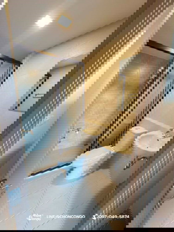รูป DCondo Sense ชั้น2 ตึกB  ------------ห้องใหม่ + ตกแต่งสวย------------Tel 097-049-5874 (Line: @choncondo มี@ด้วย) - รูปที่ 4/13