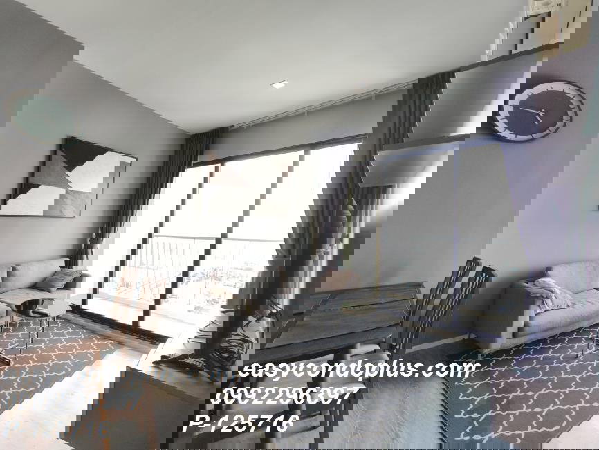 รูป P-125716 วิวเมืองสวย! 2 ห้องนอน ไนท์บริดจ์ สกาย ริเวอร์ โอเชี่ยน ใกล้ BTS [20,000]   | Line Id: @easycondoplus | 099-229-6397 - รูปที่ 2/25