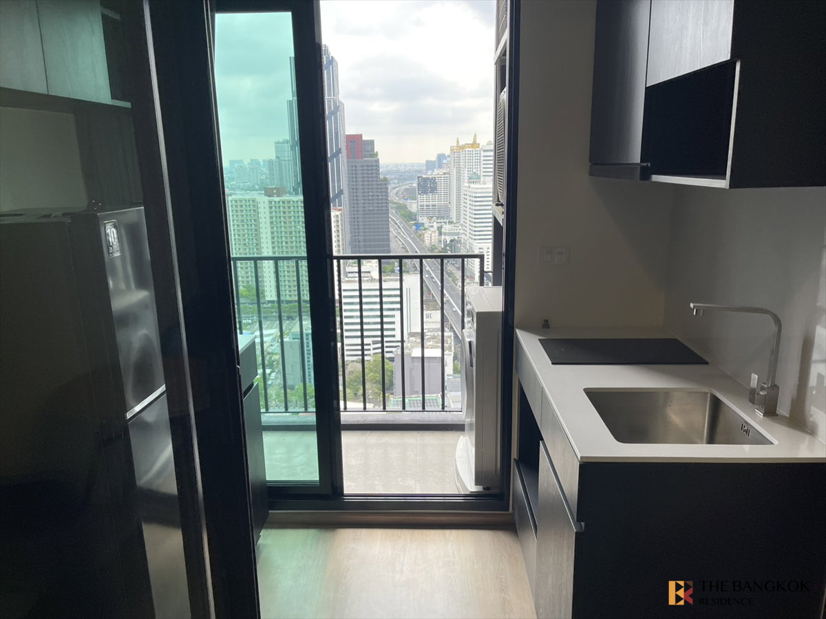 รูป  เช่าคอนโด Nue District R9 💛 ใกล้ MRT พระราม 9 ยูนิต 1 นอน 30.34 ตรม 20k 💛 ห้องสวยเฟอร์ครบ  - รูปที่ 8/8