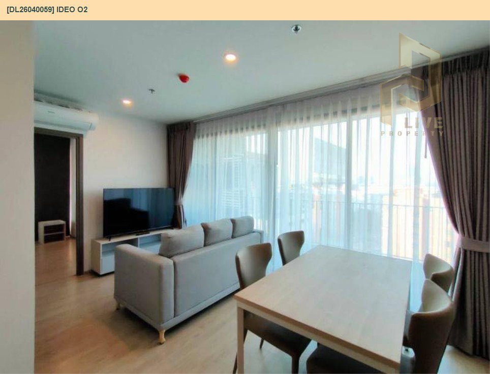 รูป DL26040059 ให้เช่าคอนโด ไอดีโอ โอทู (IDEO O2) ใกล้ BTS บางนา พร้อมเข้าอยู่ โทรด่วน 0653619502 LineID @897iyzll - รูปที่ 10/11