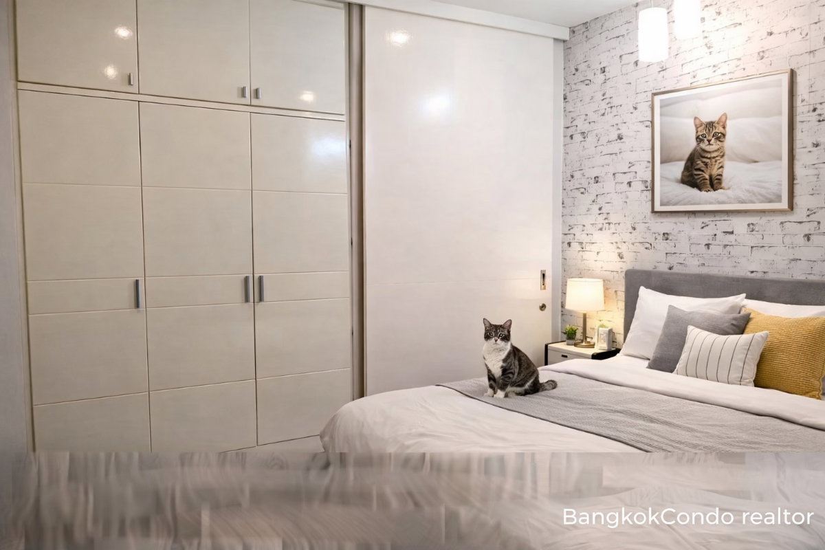 รูป 🍀🍀🍀 เลี้ยงสัตว์ได้ 🐶🐱ให้เช่า📌 แมนฮัตตัน ชิดลม (Line:@rent2022)BTS ชิดลม ✨พร้อมเข้าอยู่🌼A11082 - รูปที่ 2/10