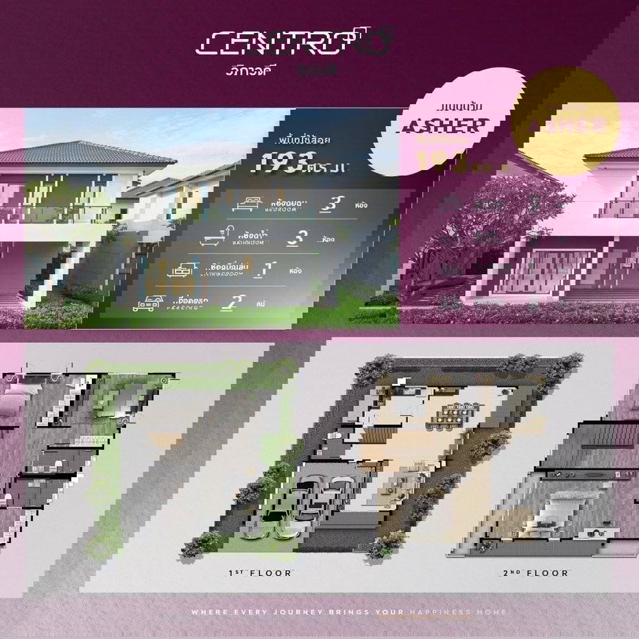 รูป 🔥 VR0224 **ให้เช่า บ้านเดี่ยว CENTRO วิภาวดี |**🚆 ใกล้รถไฟฟ้าสายสีแดง สถานีดอนเมือง - รูปที่ 17/20