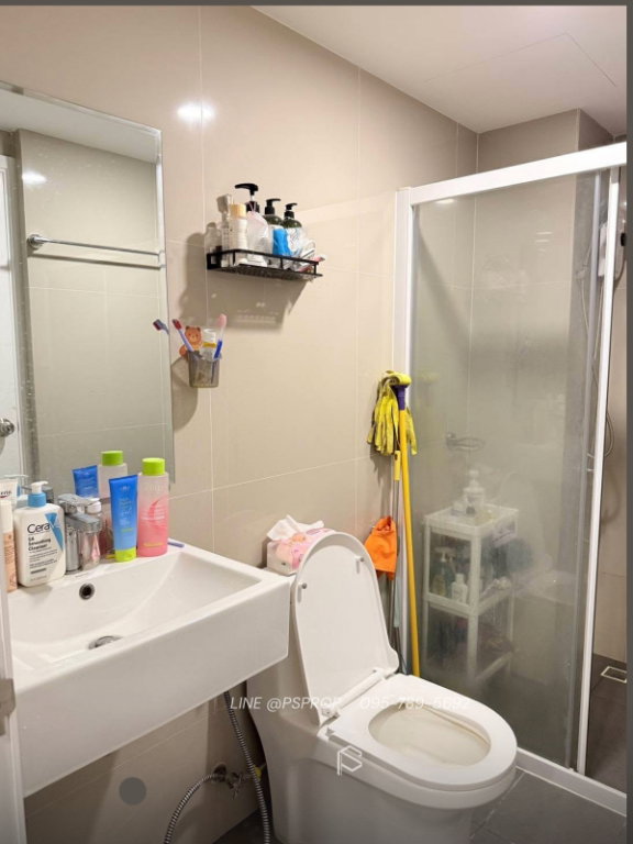 รูป คอนโดเช่าศรีราชา ใกล้ ม.เกษตรศรีราชา Indeed condo ม.เกษตรศรีราชา  ✅ พร้อมเข้าอยู่ 1 พ.ค. #CR0403 - รูปที่ 8/9