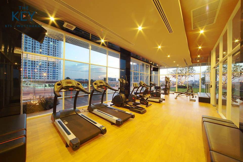รูป ให้เช่า  เดอะคีย์ วุฒากาศ  (The key Wutthakat) ติด BTS วุฒากาศ 80 เมตร พร้อมเฟอร์ + เครื่องซักผ้า+ 33 ตรม.  เพียง 11,000 บาท   - รูปที่ 16/18