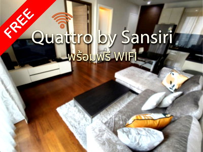 Condos for rent : ✨ EXPERIENCE THE ULTIMATE LIFESTYLE AT QUATTRO BY SANSIRI (THONG LO 4) ✨