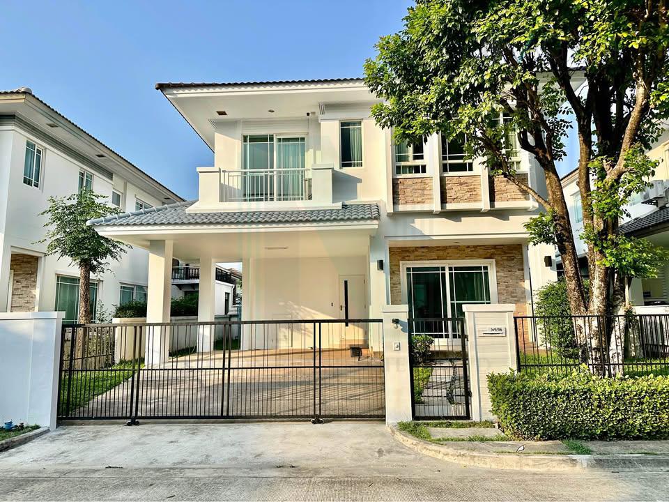 รูป 📌 ให้เช่าบ้านเดี่ยว 2 ชั้น มัณฑนา อ่อนนุช - วงแหวน 3 3 ห้องนอน 3 ห้องน้ำ - รูปที่ 1/8