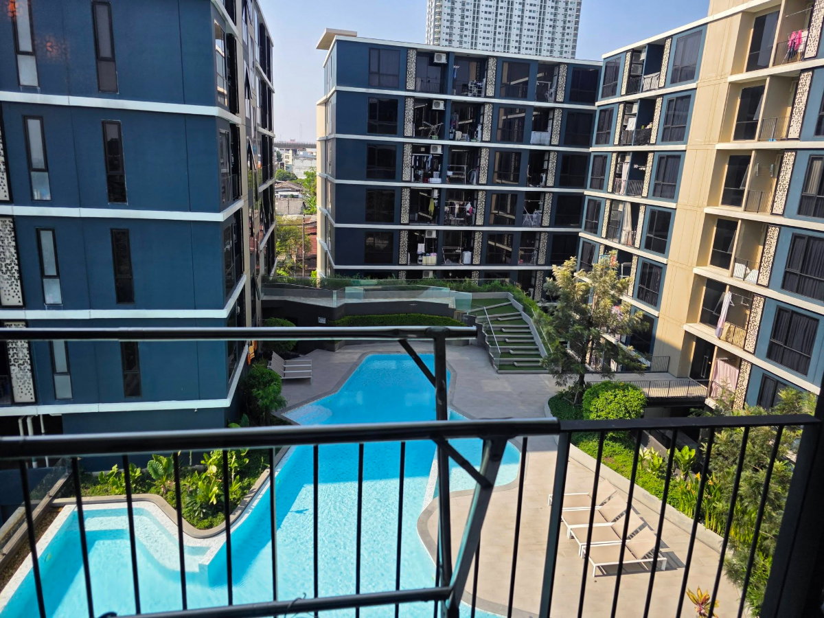 รูป ND0451  ปล่อยเช่า! Beat Bangwa Interchange – ห้องสวย วิวสระ (ห้องไม่ร้อน) - รูปที่ 11/11