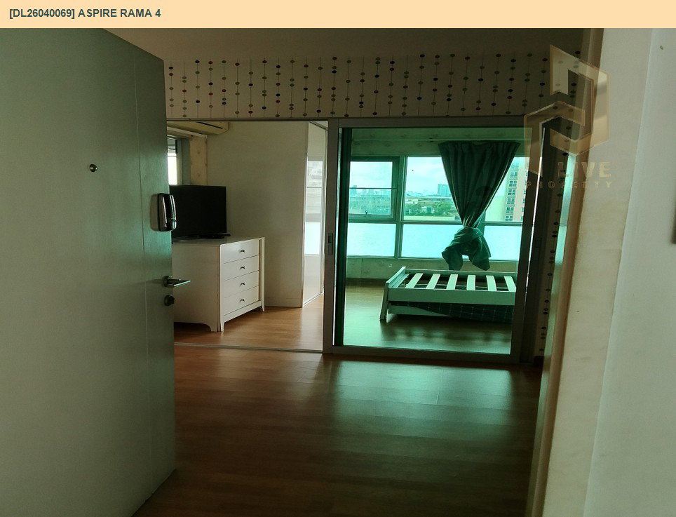 รูป DL26040069 ให้เช่าคอนโด แอสปาย พระราม 4 (Aspire Rama 4) ใกล้ BTS เอกมัย พร้อมเข้าอยู่ โทรด่วน 0653619502 LineID @897iyzll - รูปที่ 3/9