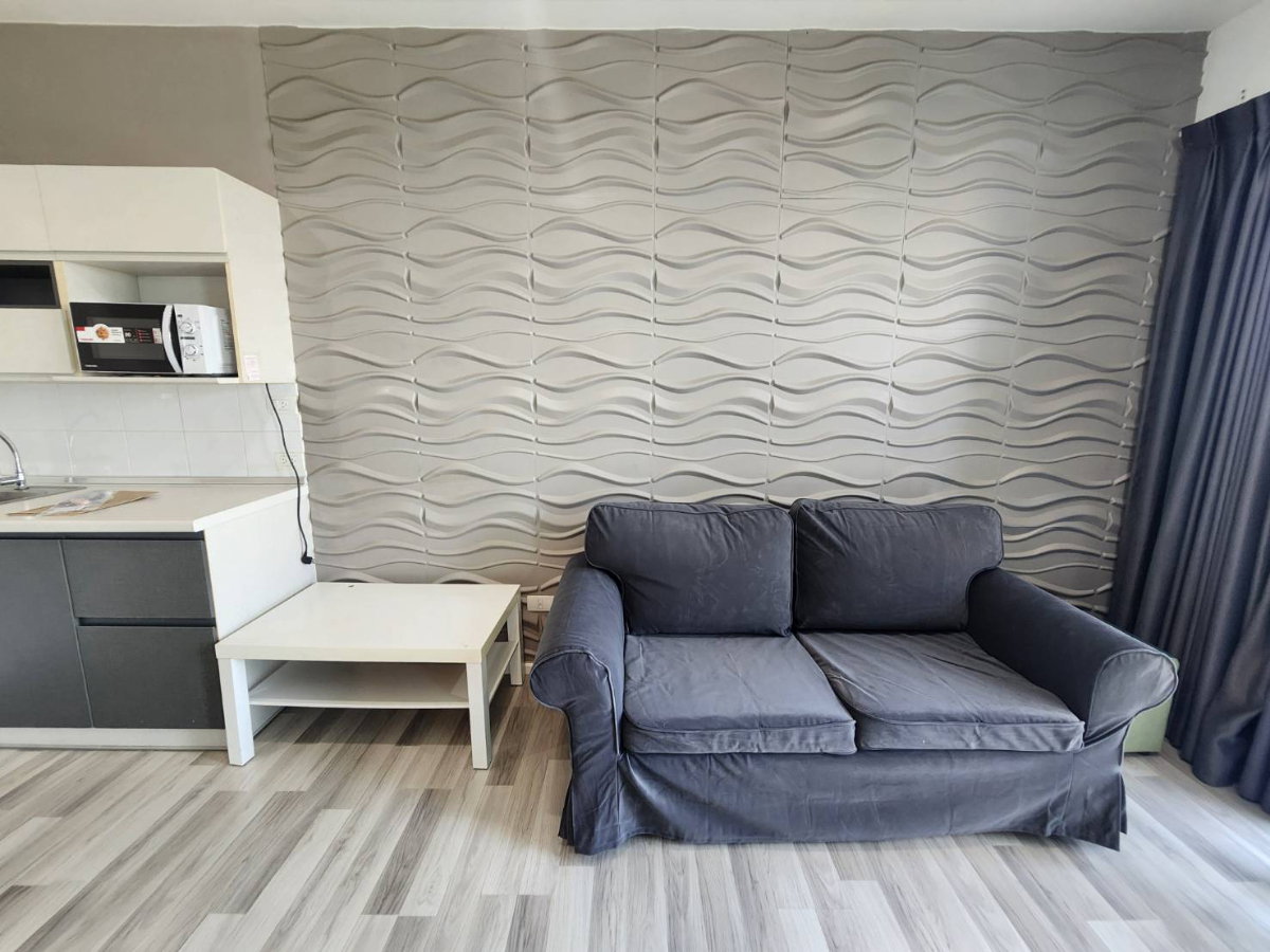 รูป ให้เช่า  เดอะคีย์ วุฒากาศ  (The key Wutthakat) ติด BTS วุฒากาศ 80 เมตร พร้อมเฟอร์ + เครื่องซักผ้า+ 33 ตรม.  เพียง 11,000 บาท   - รูปที่ 7/18