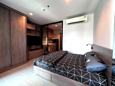 Condos for rent Big C Super Center Ratchadamri : Rent out a condo at Life Asoke - Rama 9 | Beautiful room, built-in, ready to move in 