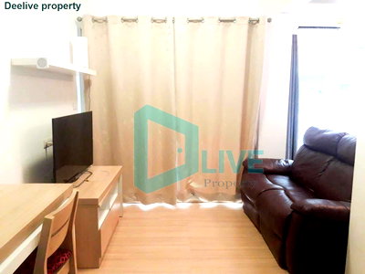 Condos for rent Sutthisan Winitchai Road : DL006217 Condo for rent, A Space Play Ratchada - Sutthisarn near MRT สุทธิสาร, ready to move in, call urgently 0800343450 LineID @655ebbvc