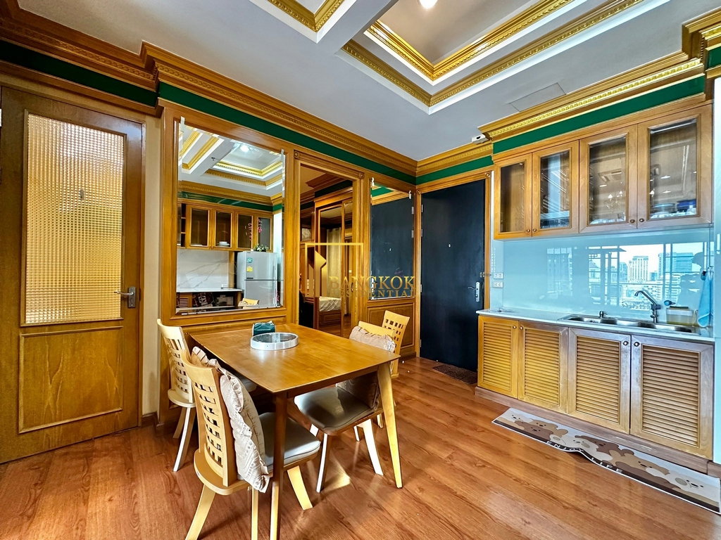รูป Baan Klang Krung Siam | Elegant 2 Bedroom Condo in Pathumwan - BR18604CD - รูปที่ 6/33