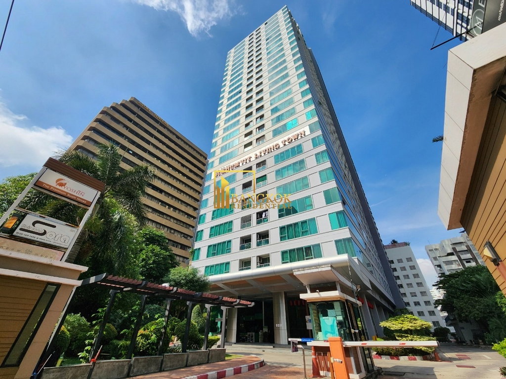 รูป Sukhumvit Living Town | 2 Bedroom Condo For Rent in Asoke - BR4289CD - รูปที่ 33/34