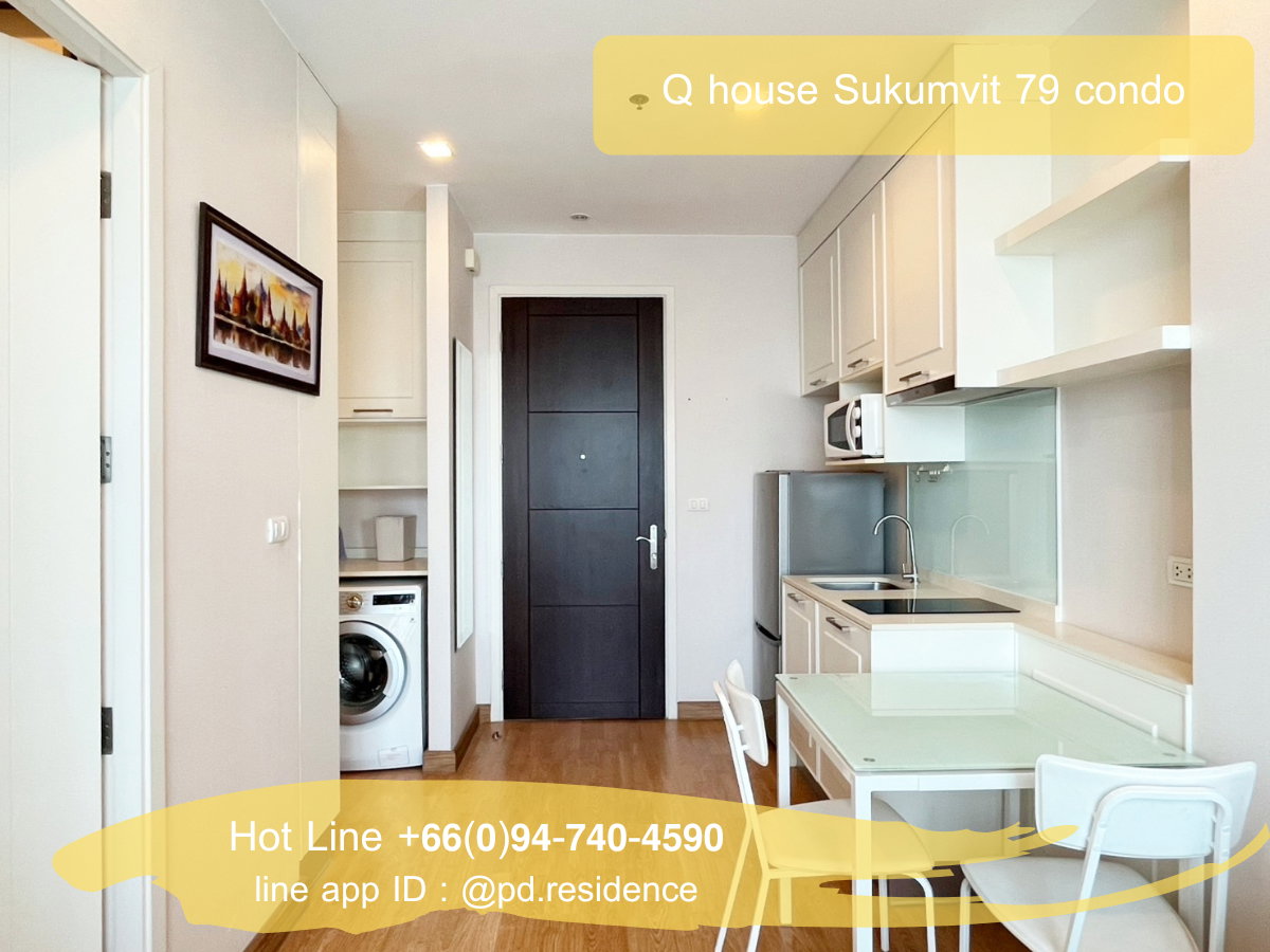 รูป 🅵🅾️🆁 🆁🅴🅽🆃 𝗤 𝗛𝗼𝘂𝘀𝗲 𝗦𝘂𝗸𝗵𝘂𝗺𝘃𝗶𝘁 𝟳𝟵 1 ห้องนอน 1 ห้องน้ำ  ขนาด 30 ตร.ม. 15,000 บาท / เดือน - รูปที่ 3/12