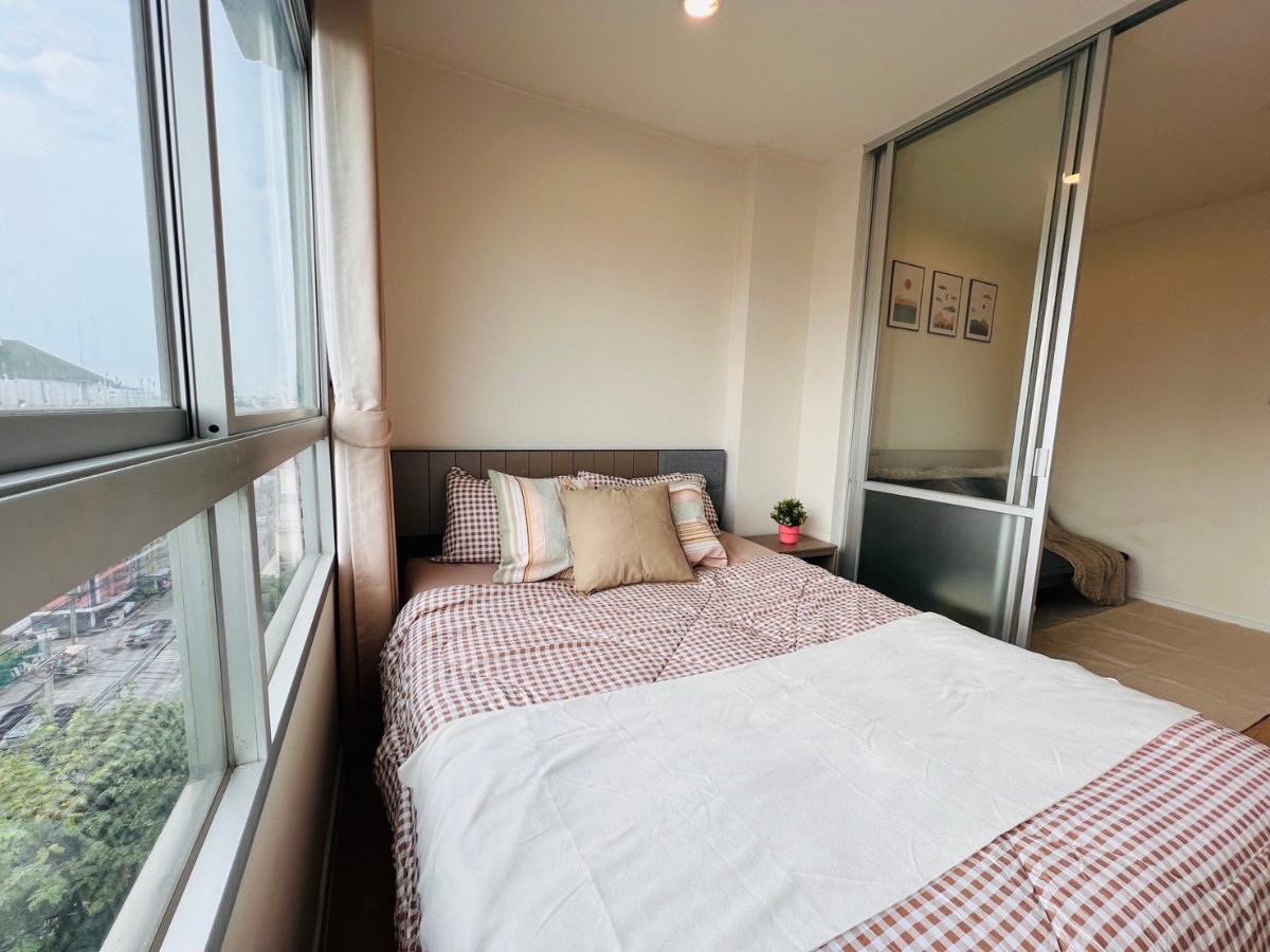 รูป 📣 ปล่อยเช่าคอนโด ลุมพินี วิลล์ อ่อนนุช 46 (Lumpini Ville Onnut 46)  ✨ ห้องมุม ชั้น 8 (บนสุด) วิวโล่งไม่บล็อก เข้าอยู่ได้เลย! และ มีเครื่องซักผ้า✨ - รูปที่ 4/7