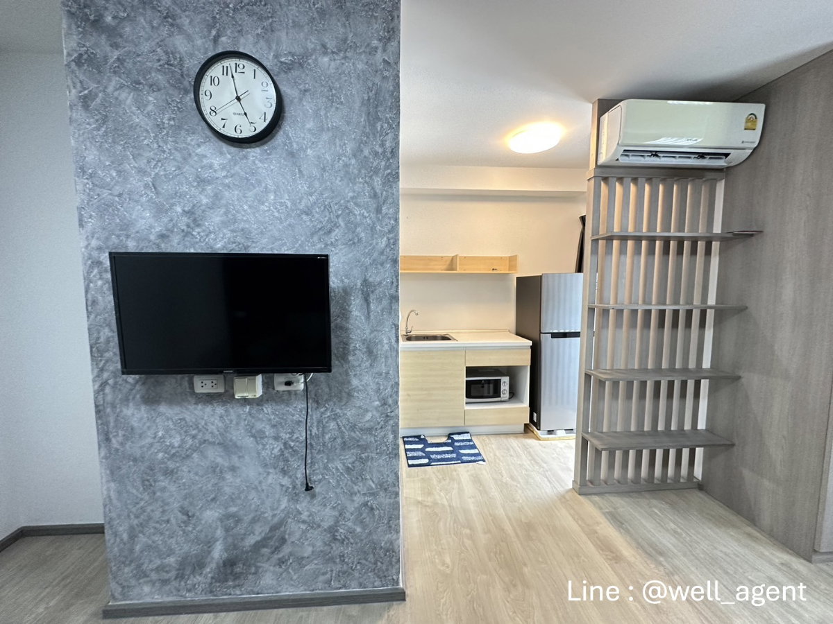 รูป For Rent | เดอะพอยต์ คอนโด รังสิต-คลอง 6  📞 Call: 064-242-6068  🌊 เฟอร์ครบ | วิวสูง | มีเครื่องซักผ้า - รูปที่ 7/10