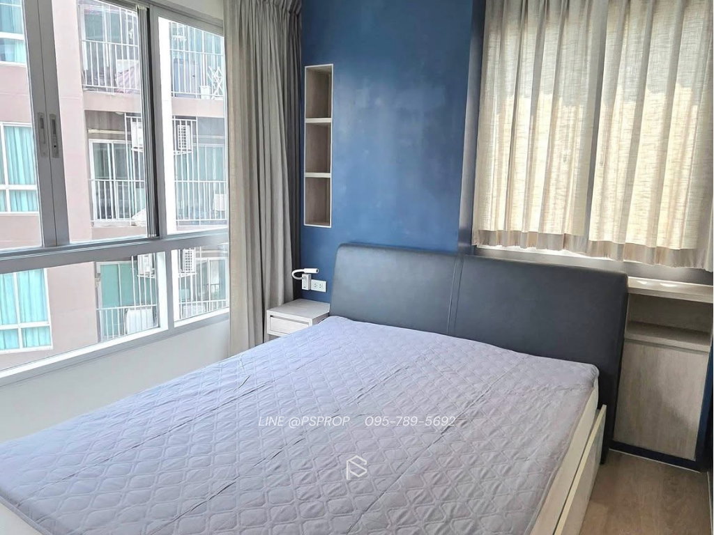 รูป คอนโดเช่าบางเเสน ใกล้ ม.บูรพา ห้องน่าอยู่ D Condo Campus  ✅ พร้อมเข้าอยู่ #CRS0404 - รูปที่ 1/10