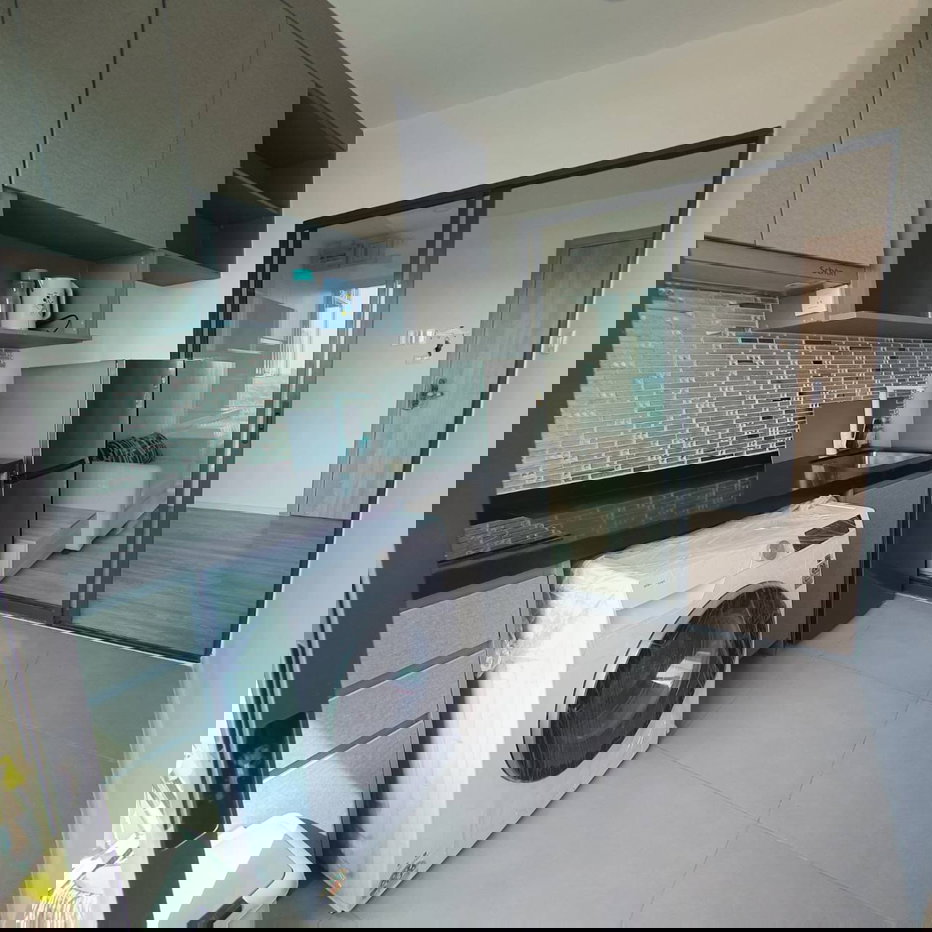 รูป ให้เช่าThe Clev Riverline Chaopraya- Wongsawang  1 ห้องนอน ขนาด 29 ตร.ม. ชั้น 21 วิวโค้งแม่น้ำ  เฟอร์นิเจอร์และเครื่องใช้ไฟฟ้าครบ - รูปที่ 9/24