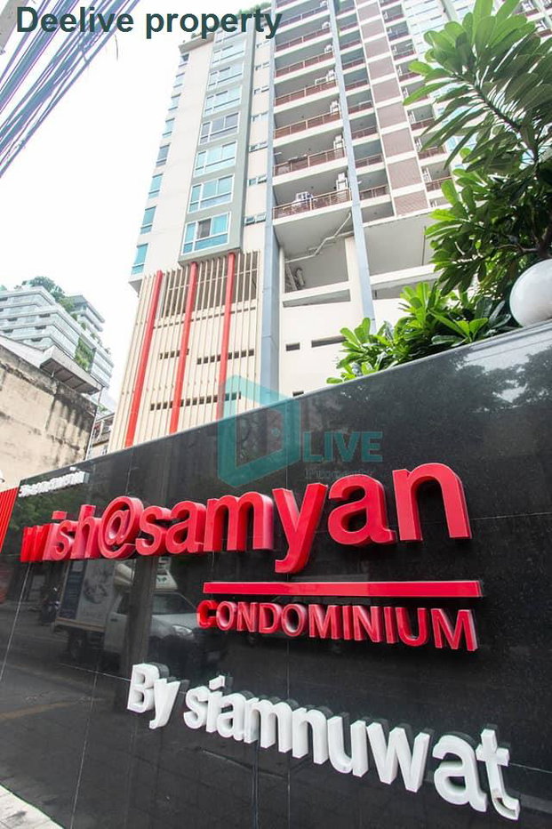 รูป DL003937 ให้เช่าคอนโด วิช แอท สามย่าน (Wish @ Samyan) ใกล้ MRT สามย่าน พร้อมเข้าอยู่ โทรด่วน 0800343450 LineID @655ebbvc - รูปที่ 8/8