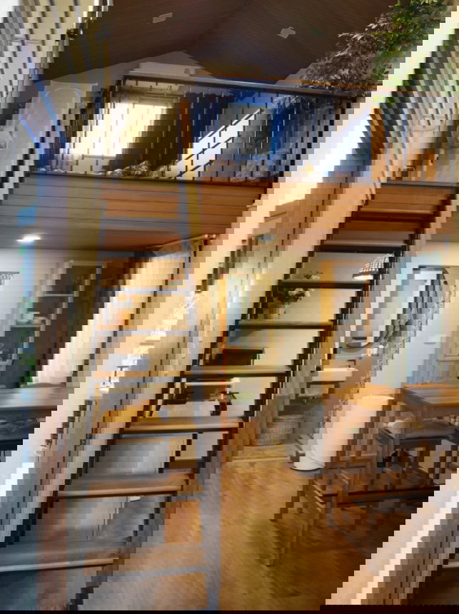 รูป ขายบ้านสำเร็จรูป บ้านโมดูลาร์ สไตล์ loft 1 ห้องนอน 1ห้องน้ำ ระเบียง และมีบ้านสำหรับสัตว์เลี้ยง รับสร้างทั่วประเทศ - รูปที่ 8/15