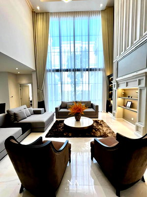 Houses for rent Ramkhamhaeng Road : House for rent Malton Gates new Krungthep Kreetha, 250,000 THB Rama 9, Pattanakarn, Suan Luang, Srinakarin, Bang Na, Ramkhamhaeng