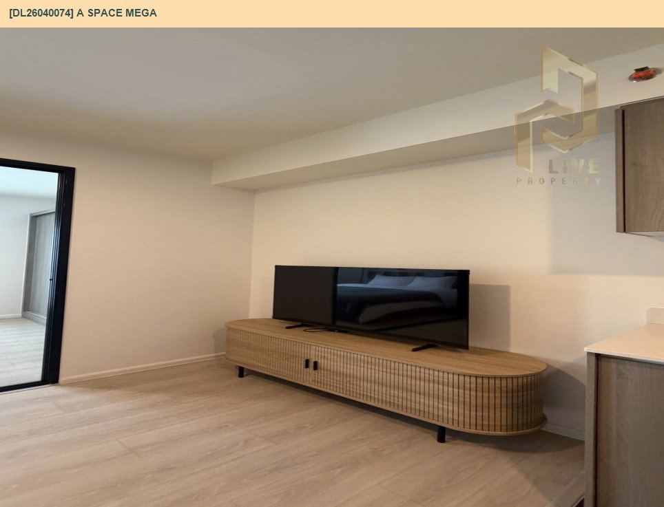 รูป DL26040074 ขายคอนโด เอ สเปซ เมกา (A space mega) ใกล้ - พร้อมเข้าอยู่ โทรด่วน 0653619502 LineID @897iyzll - รูปที่ 4/10