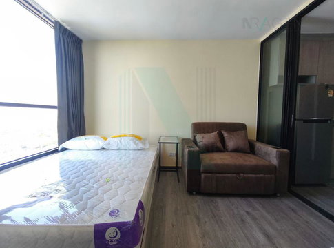 For Rent Condo THE ORIGIN SUKHUMVIT - SAILUAT E22 STATION Building 1, Floor 12,Studio, Room size 22 sqm