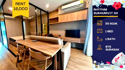 Condos for rent : 🌿 For Rent: Blossom Condo Sathorn - Charoenrat | Cozy Minimal Style 🌿 A perfect room for those who love a warm, clean, and relaxing vibe 💖
