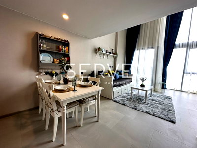 Condos for rent : Duplex 1 Bed Large Room City View Fully furnished Good Location Close To BTS National Stadium  @ Cooper Siam