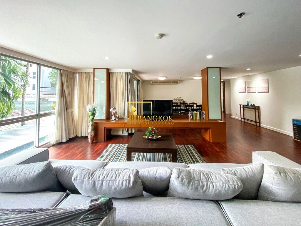 รูป Beautiful 4 Bedroom Apartment in Central Sathorn - BR0722AP - รูปที่ 3/41