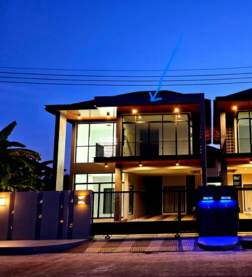 Houses for sale Hat Yai Songkhla : Ready-to-move-in detached house in Hat Yai. Full usable area, rear extension already done. Great value!