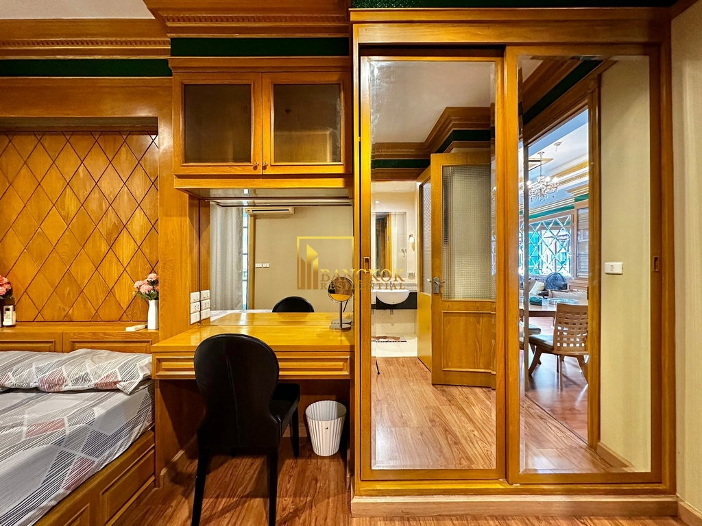 รูป Baan Klang Krung Siam | Elegant 2 Bedroom Condo in Pathumwan - BR18604CD - รูปที่ 17/33