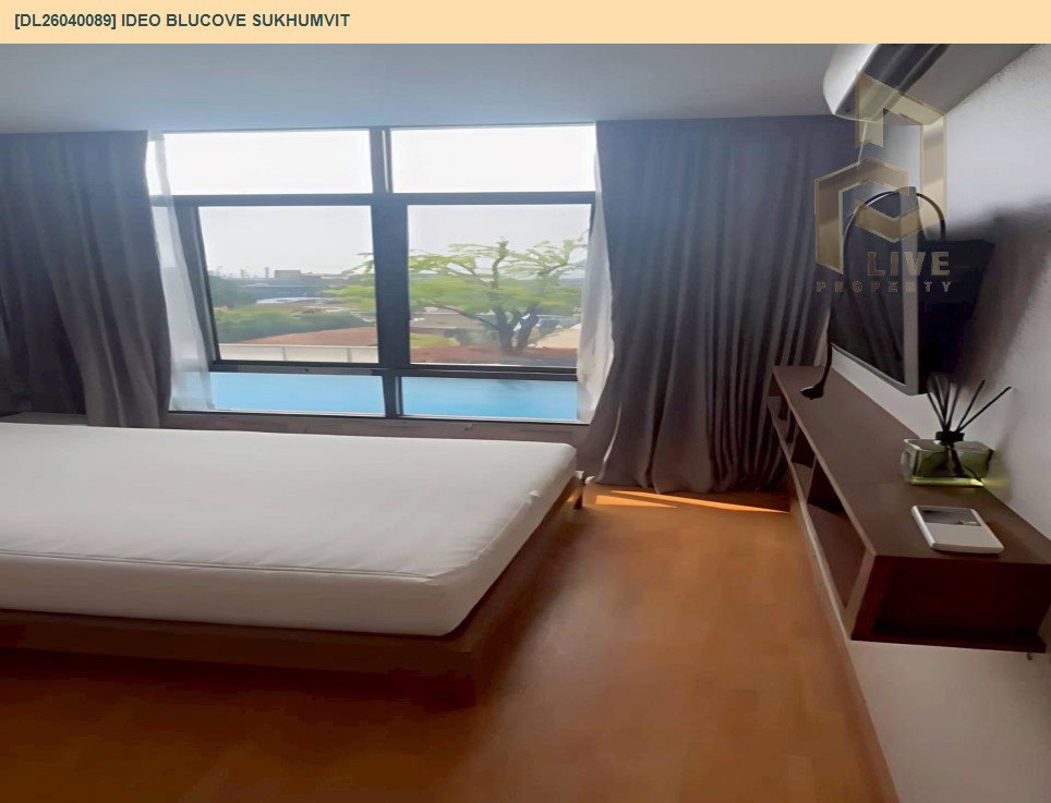 รูป DL26040089 ขายคอนโด ไอดีโอ บลูโคฟ สุขุมวิท (IDEO Blucove Sukhumvit) ใกล้ BTS อุดมสุข พร้อมเข้าอยู่ โทรด่วน 0653619502 LineID @897iyzll - รูปที่ 4/10