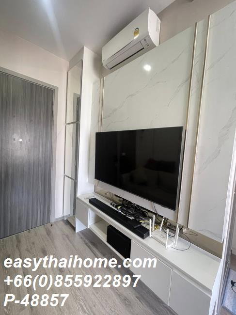 รูป P-48857 วิวเมืองสวย! ไนท์บริดจ์ อ่อนนุช 1 นอน 19,000 บาท ใกล้ MRT อ่อนนุช | Line Id: @easythaihome | 085-592-2897 - รูปที่ 3/5