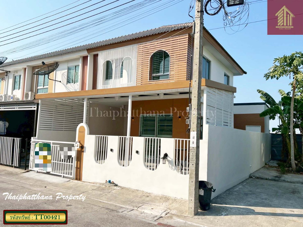 รูป ขายทาวน์เฮ้าส์หลังมุม รีโนเวทใหม่ สวยเกินราคา พฤกษา 106/1 บางปู-ตำหรุ - รูปที่ 2/15