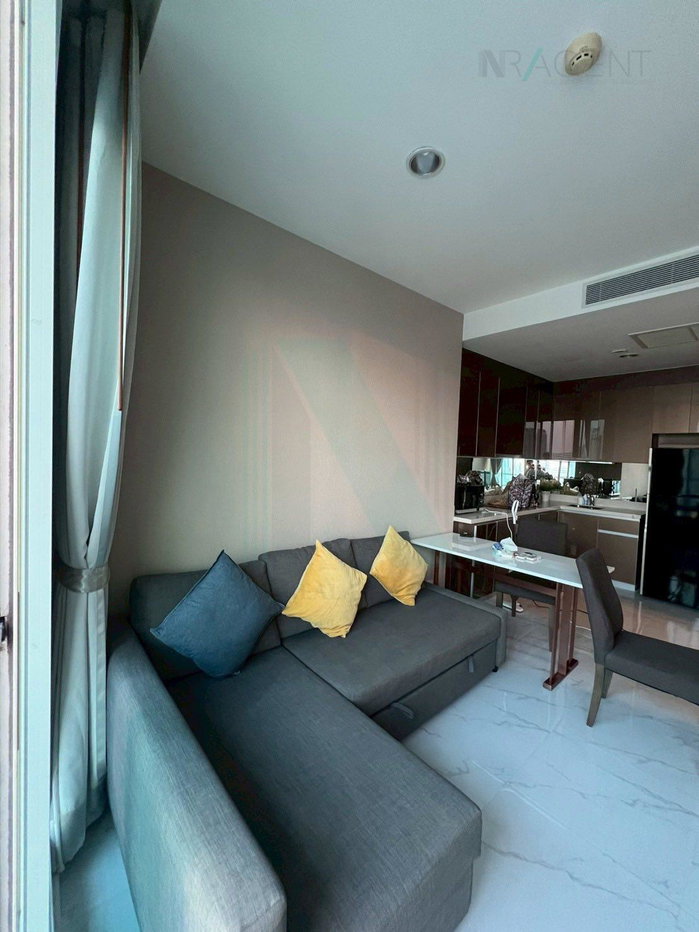 รูป ให้เช่าคอนโด แม่น้ำ เรสซิเดนท์ อาคาร A1 ชั้น 16 1 ห้องนอน ขนาด 48.00 ตรม ใกล้ เอเชียทีค - รูปที่ 2/8