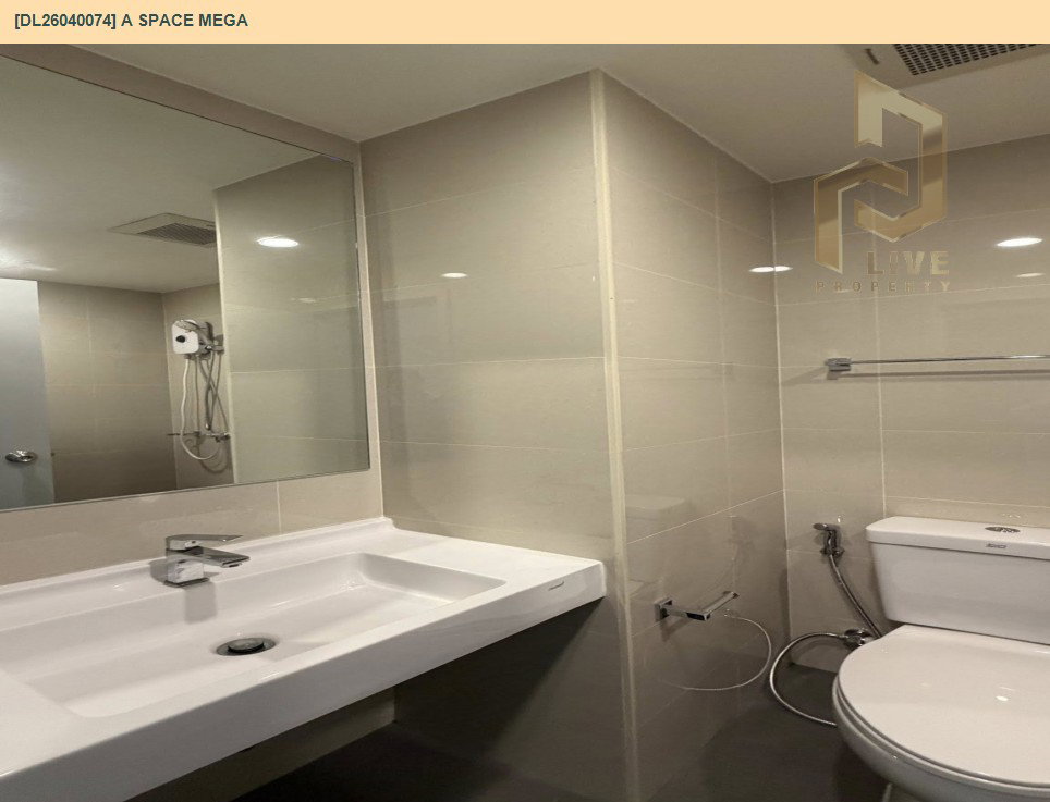 รูป DL26040074 ขายคอนโด เอ สเปซ เมกา (A space mega) ใกล้ - พร้อมเข้าอยู่ โทรด่วน 0653619502 LineID @897iyzll - รูปที่ 8/10