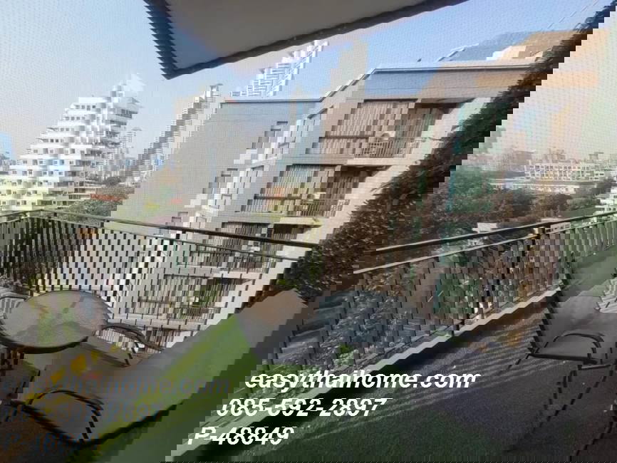 รูป [ห้องหรู 3 นอน วิวเมืองสวย P-48849] ทราเพโซ สุขุมวิท 16 ไซส์ใหญ่ 143 ตรม. ใกล้ MRT ศูนย์สิริกิติ์ 80,000 บาท | line @easythaihome 085-592-2897 - รูปที่ 2/14