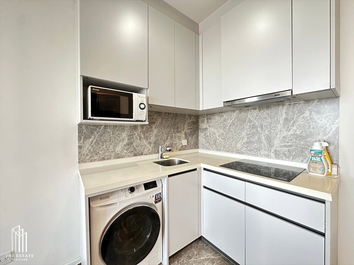 รูป For rent Whizdom Inspire Sukhumvit แบบ 2 ห้องนอนขนาดพอดี ตกแต่งโทนอบอุ่น ฟังก์ชันครบครัน พร้อมวิวบางนาเปิดโล่งสบายตา @30,000 Baht - รูปที่ 5/8