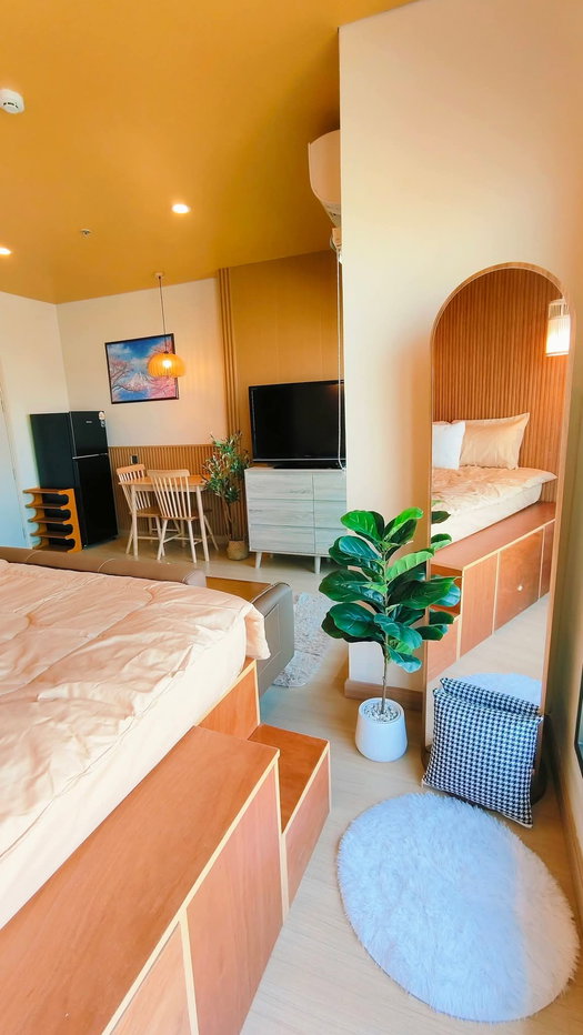 รูป ให้เช่าลุมพินี พาร์ค พหล32 แต่งห้องสไตล์ญี่ปุ่น พร้อมเตียงทาทาแบบมีบันได ใกล้รถไฟฟ้า 200 ม - รูปที่ 6/28