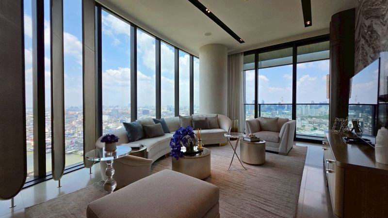 รูป For rent 📍 Banyan Tree Residences Riverside Bangkok 📍 Type 2 Bedroom Rent Prices 230,000/ month. - รูปที่ 4/18