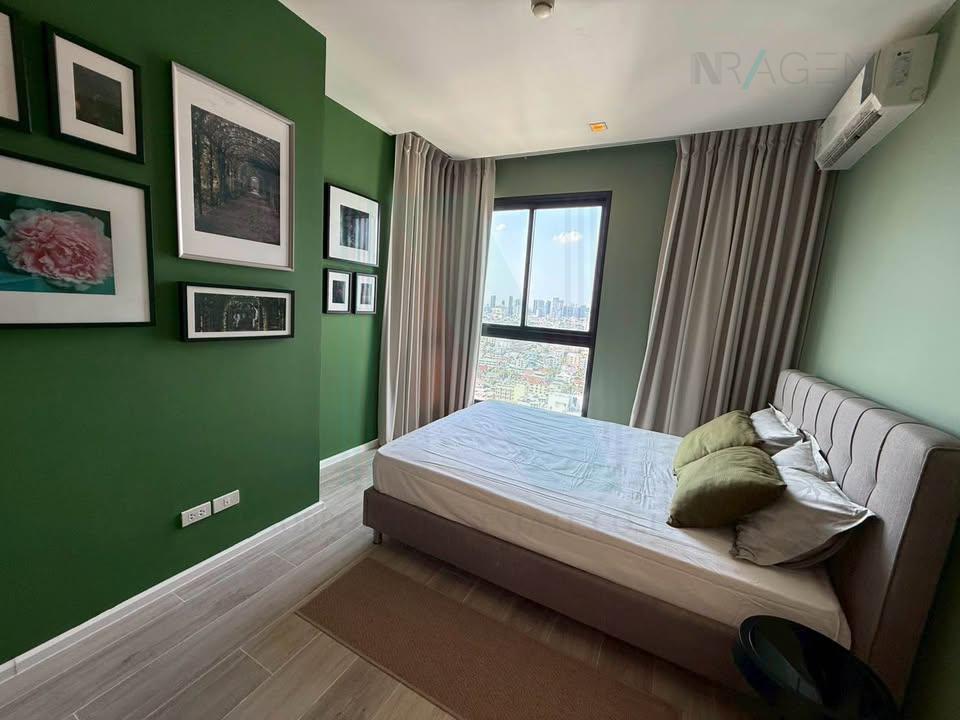 รูป 🎉 ให้เช่าคอนโด ควินน์ รัชดา 17 อาคาร B ชั้น 26 2 ห้องนอน ขนาด 65 ตรม ใกล้ Glasshouse รัชดาภิเษก - รูปที่ 5/8