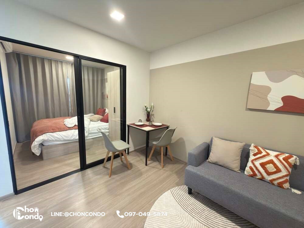 รูป DCondo Sense ชั้น2 ตึกB  ------------ห้องใหม่ + ตกแต่งสวย------------Tel 097-049-5874 (Line: @choncondo มี@ด้วย) - รูปที่ 2/13