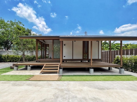 🏠Prefabricated Modular Homes for Sale: Studio House with 1 Bathroom and Built-in Balcony. Construction Services Nationwide.🪴
