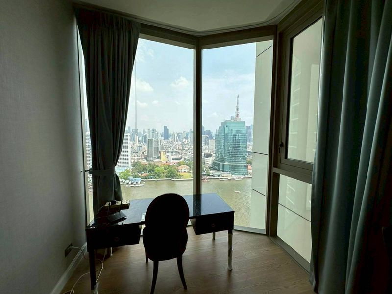 รูป ให้เช่าคอนโดติด Icon Siam  📍 Magnolias Waterfront Residences   📍 Type 2 Bedrooms ราคาเช่า  130,000/ month  - รูปที่ 14/15